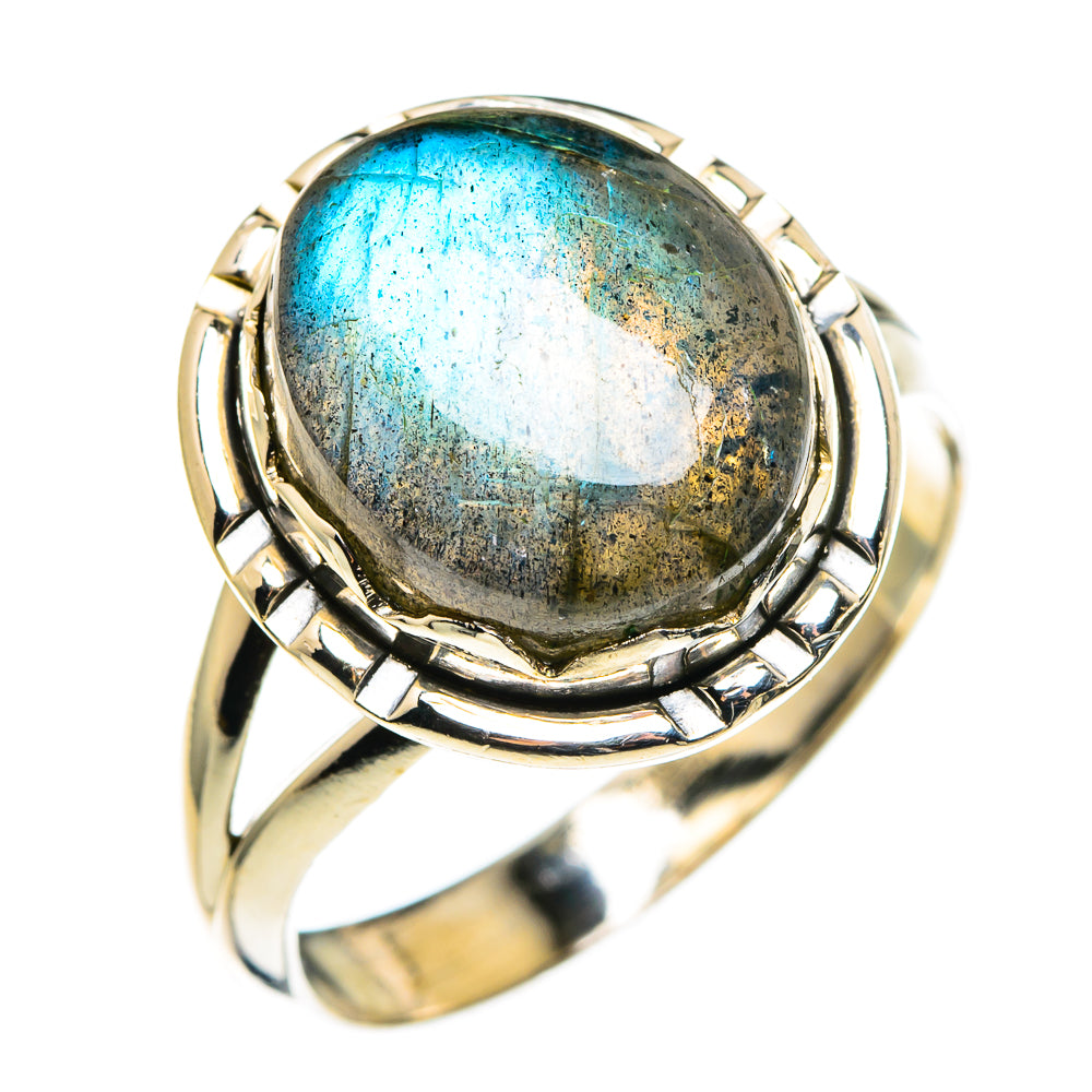 Labradorite Rings handcrafted by Anasilvercos - RING85145