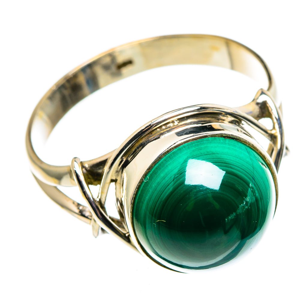 Malachite Rings handcrafted by Anasilvercos - RING85147