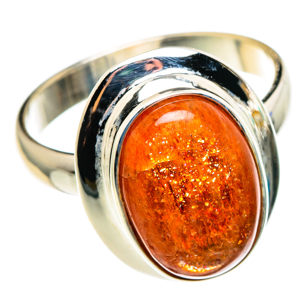 Sunstone Rings handcrafted by Anasilvercos - RING85157