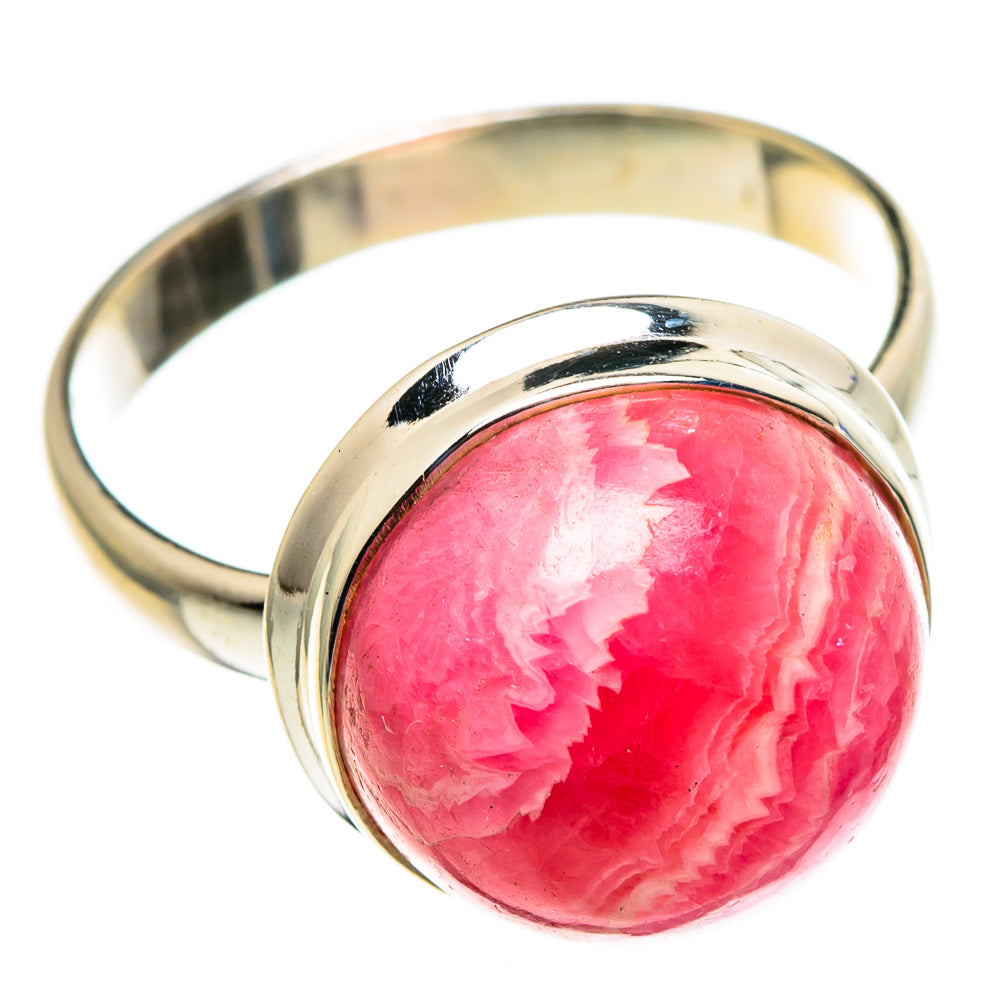 Rhodochrosite Rings handcrafted by Anasilvercos - RING85159