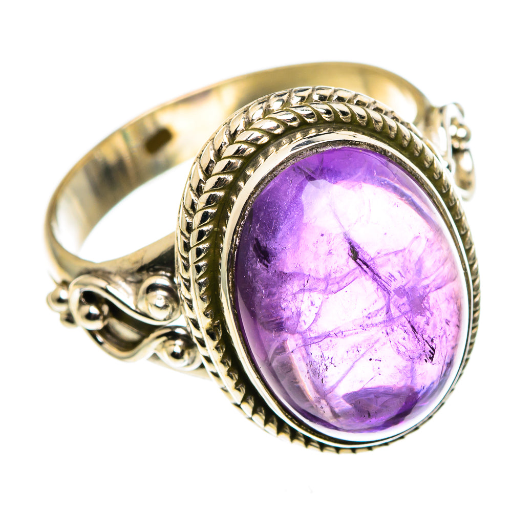 Amethyst Rings handcrafted by Anasilvercos - RING85165