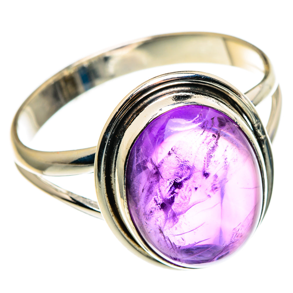 Amethyst Rings handcrafted by Anasilvercos - RING85167