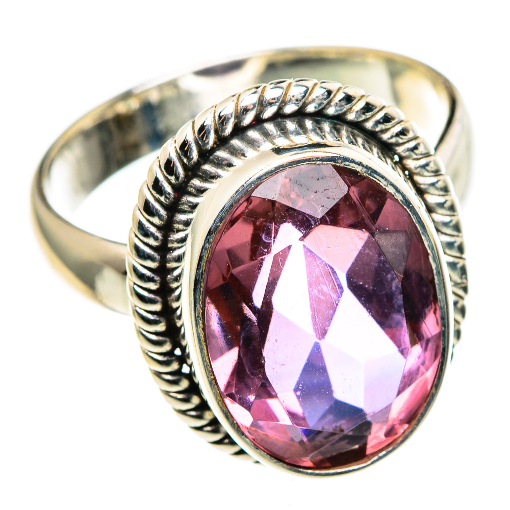 Color Change Alexandrite (lab.) Rings handcrafted by Anasilvercos - RING85168