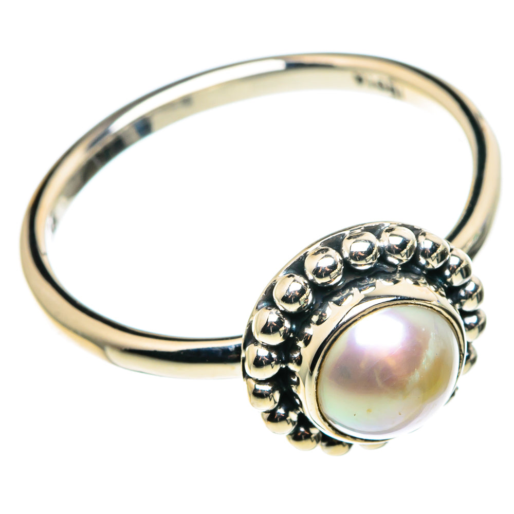 Cultured Pearl Rings handcrafted by Anasilvercos - RING85178