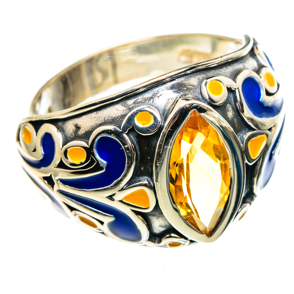 Citrine Rings handcrafted by Anasilvercos - RING85180