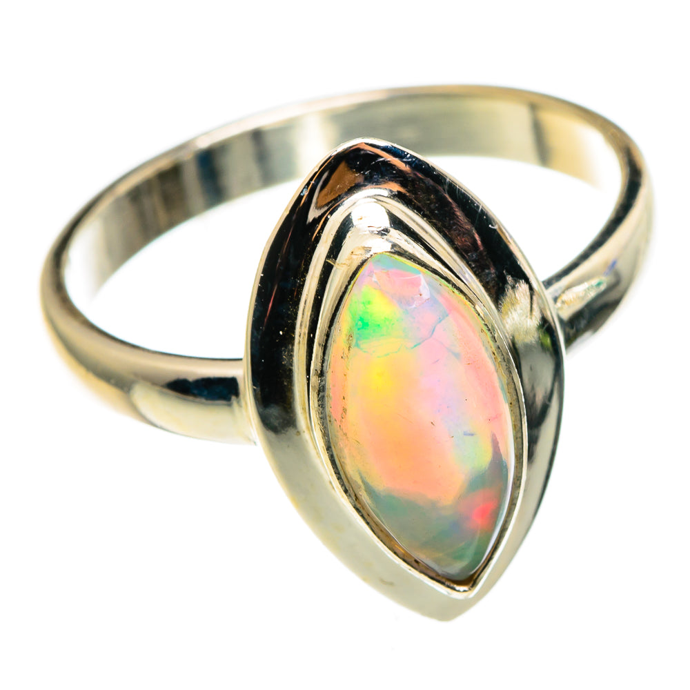 Ethiopian Opal Rings handcrafted by Anasilvercos - RING85181