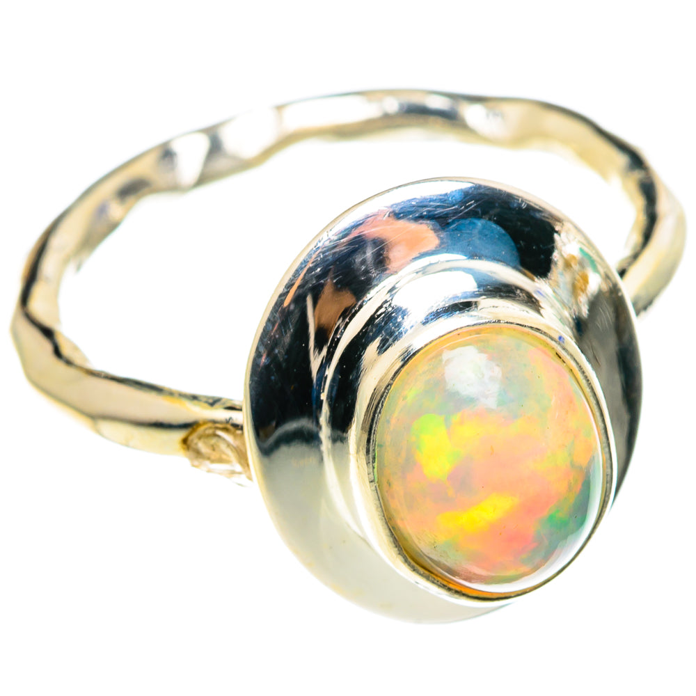 Ethiopian Opal Rings handcrafted by Anasilvercos - RING85182