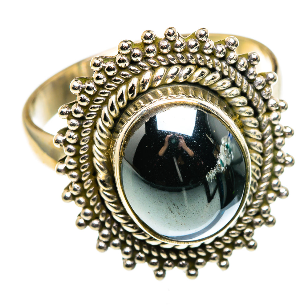 Hematite Rings handcrafted by Anasilvercos - RING85183