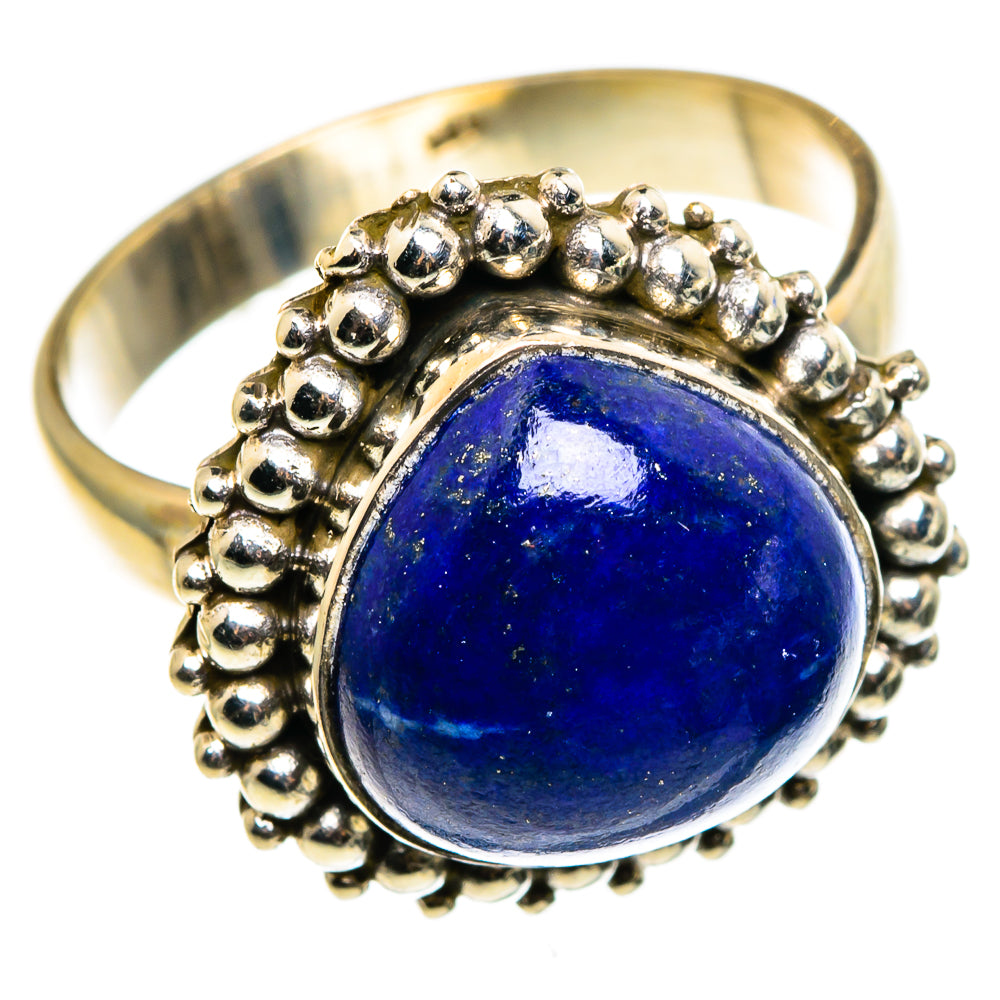 Lapis Lazuli Rings handcrafted by Anasilvercos - RING85189