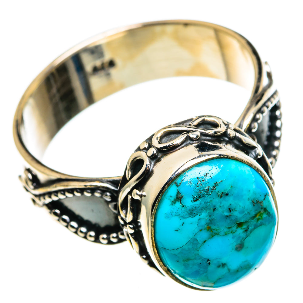 Chrysocolla Rings handcrafted by Anasilvercos - RING85191