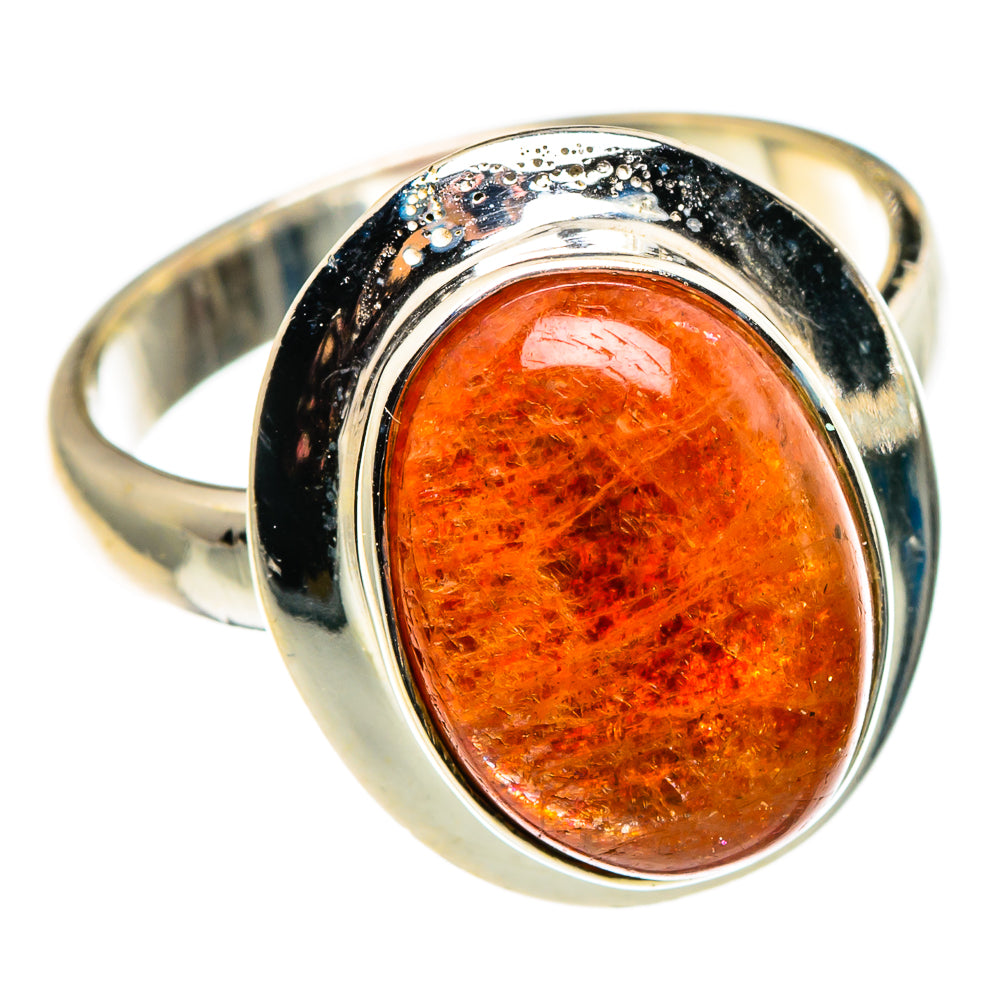 Sunstone Rings handcrafted by Anasilvercos - RING85204