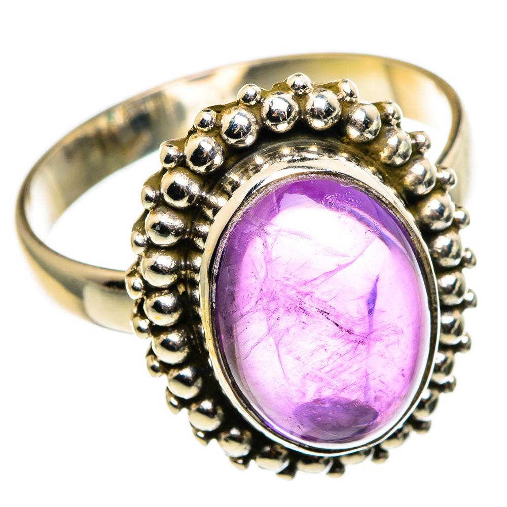Amethyst Rings handcrafted by Anasilvercos - RING85210 - Photo 2