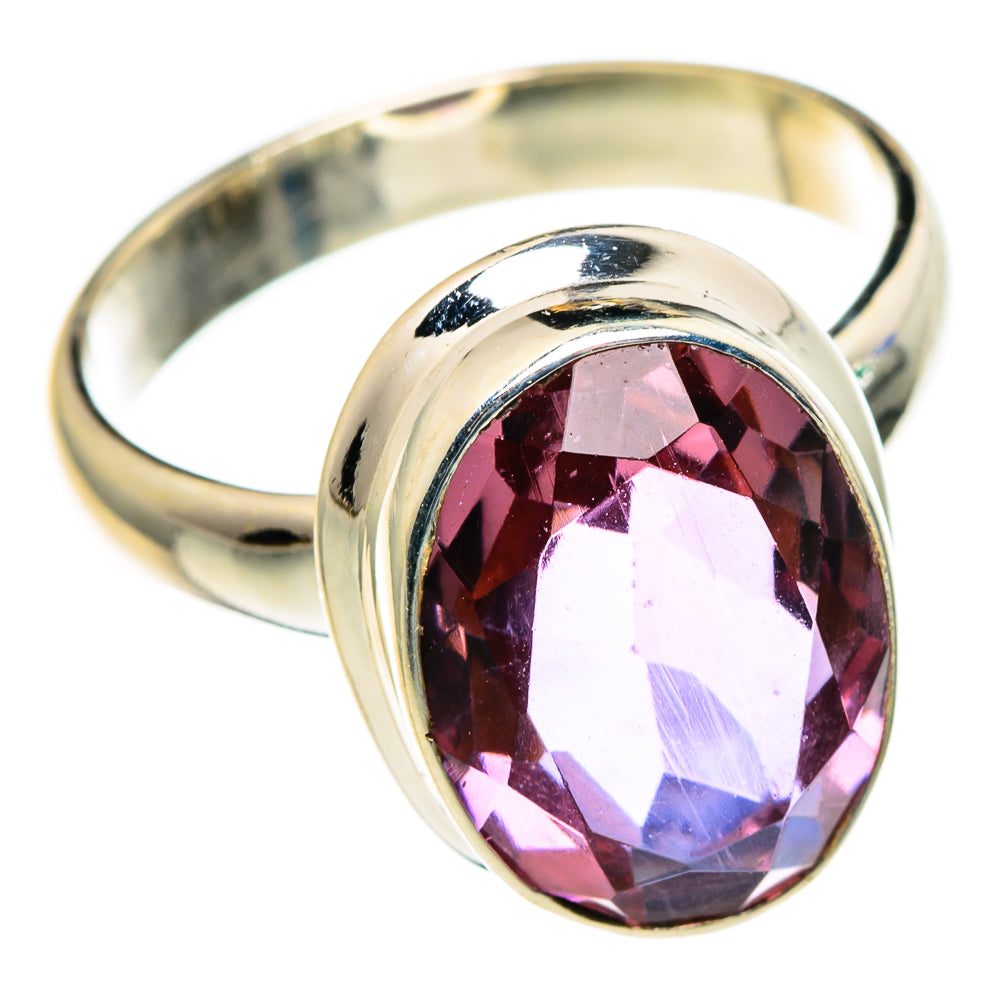 Color Change Alexandrite (lab.) Rings handcrafted by Anasilvercos - RING85211