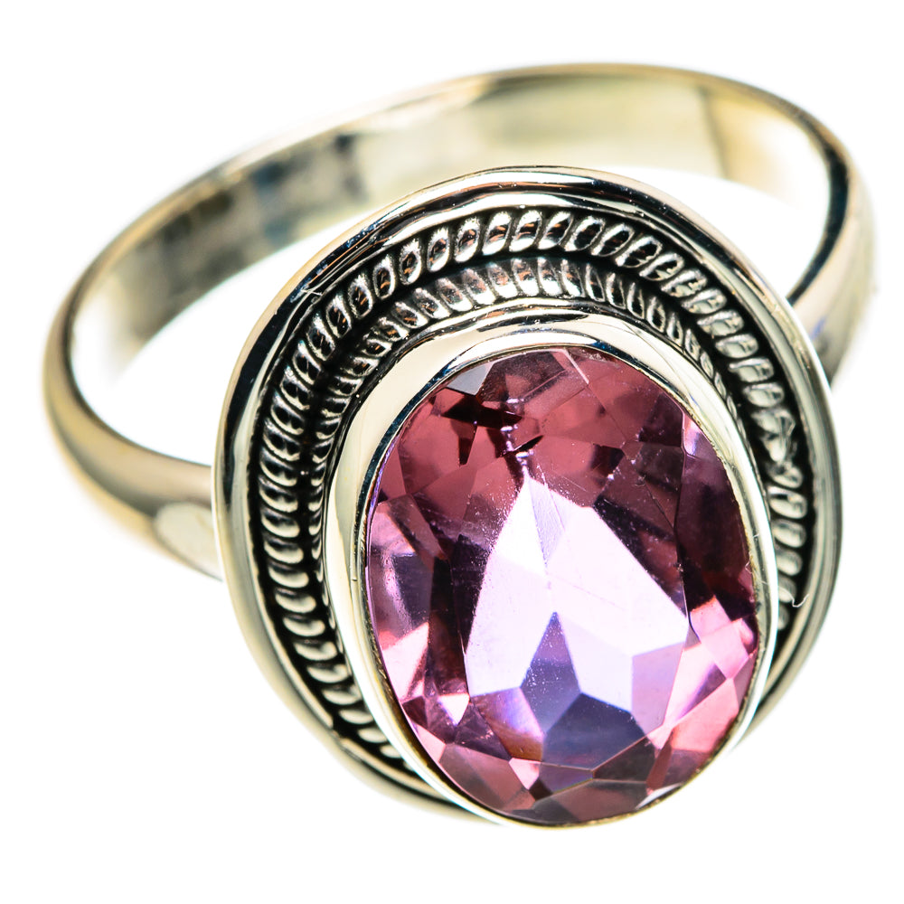 Color Change Alexandrite (lab.) Rings handcrafted by Anasilvercos - RING85214