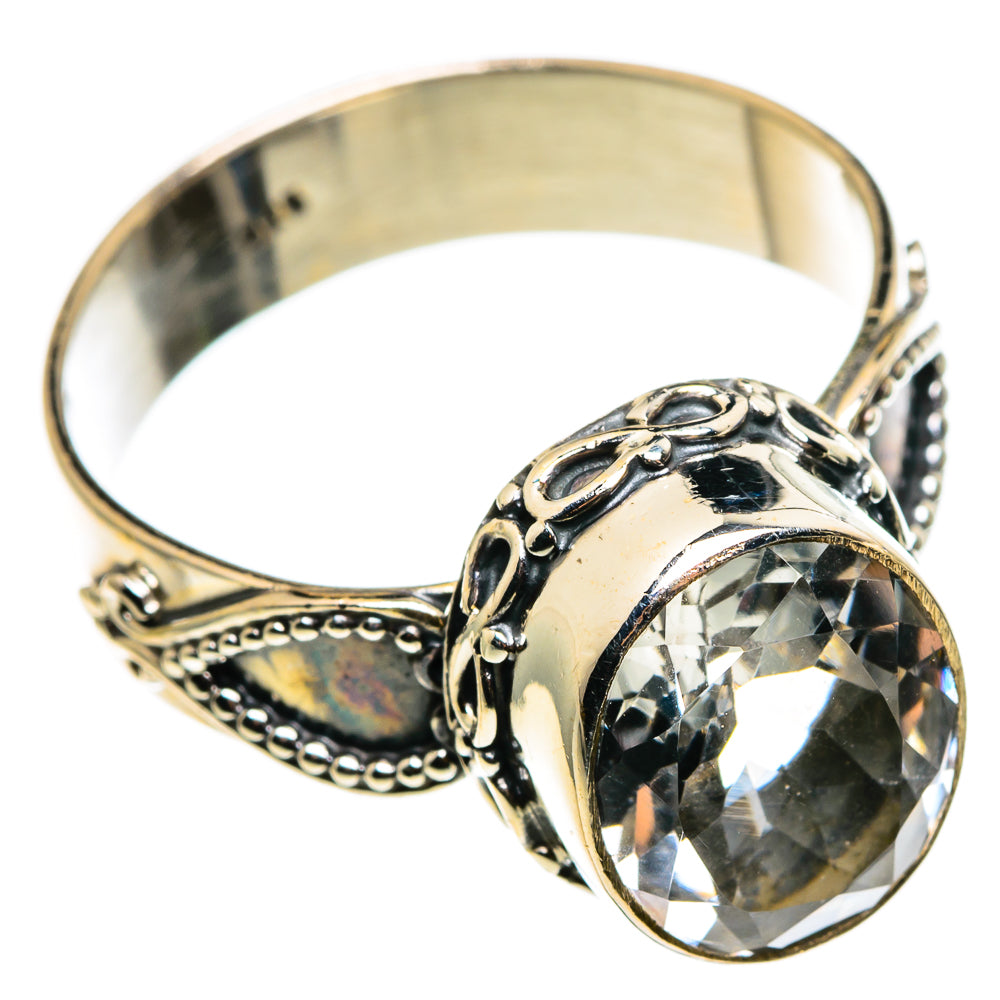 White Quartz Rings handcrafted by Anasilvercos - RING85219