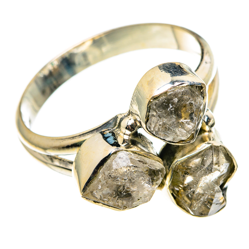 Herkimer Diamond Rings handcrafted by Anasilvercos - RING85223