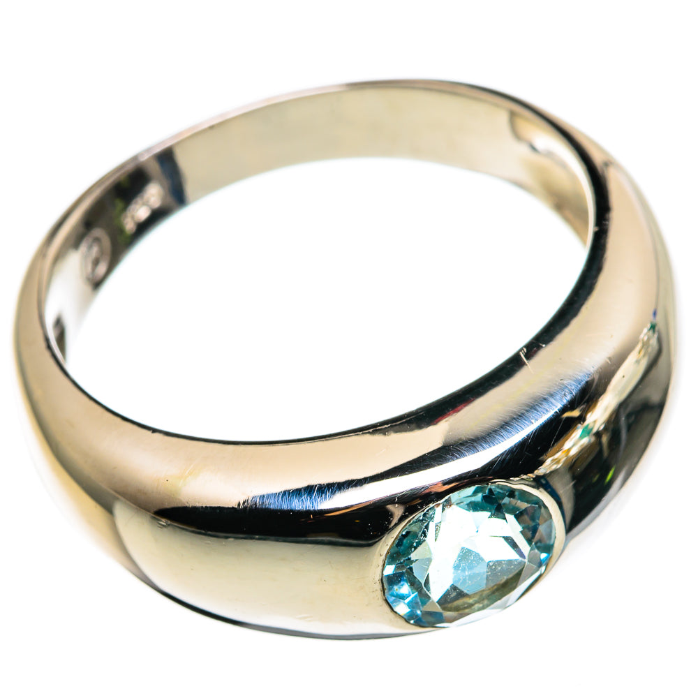 Blue Topaz Rings handcrafted by Anasilvercos - RING85233 - Photo 2