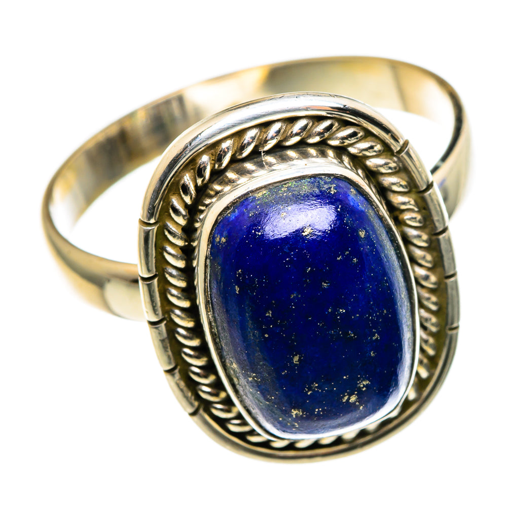 Lapis Lazuli Rings handcrafted by Anasilvercos - RING85237