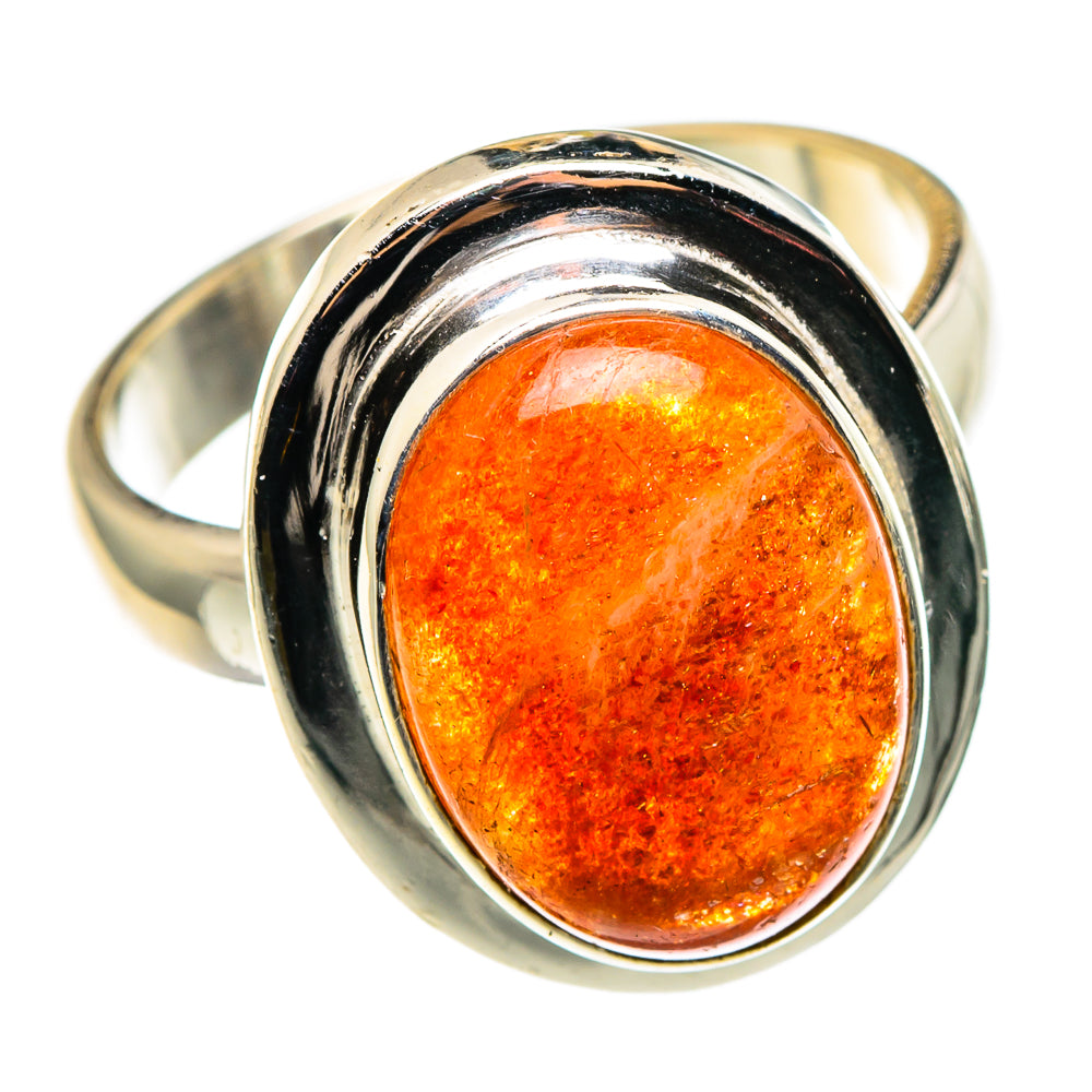Sunstone Rings handcrafted by Anasilvercos - RING85249