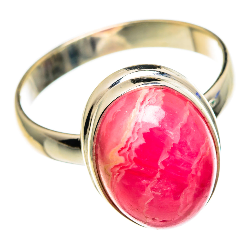Rhodochrosite Rings handcrafted by Anasilvercos - RING85251