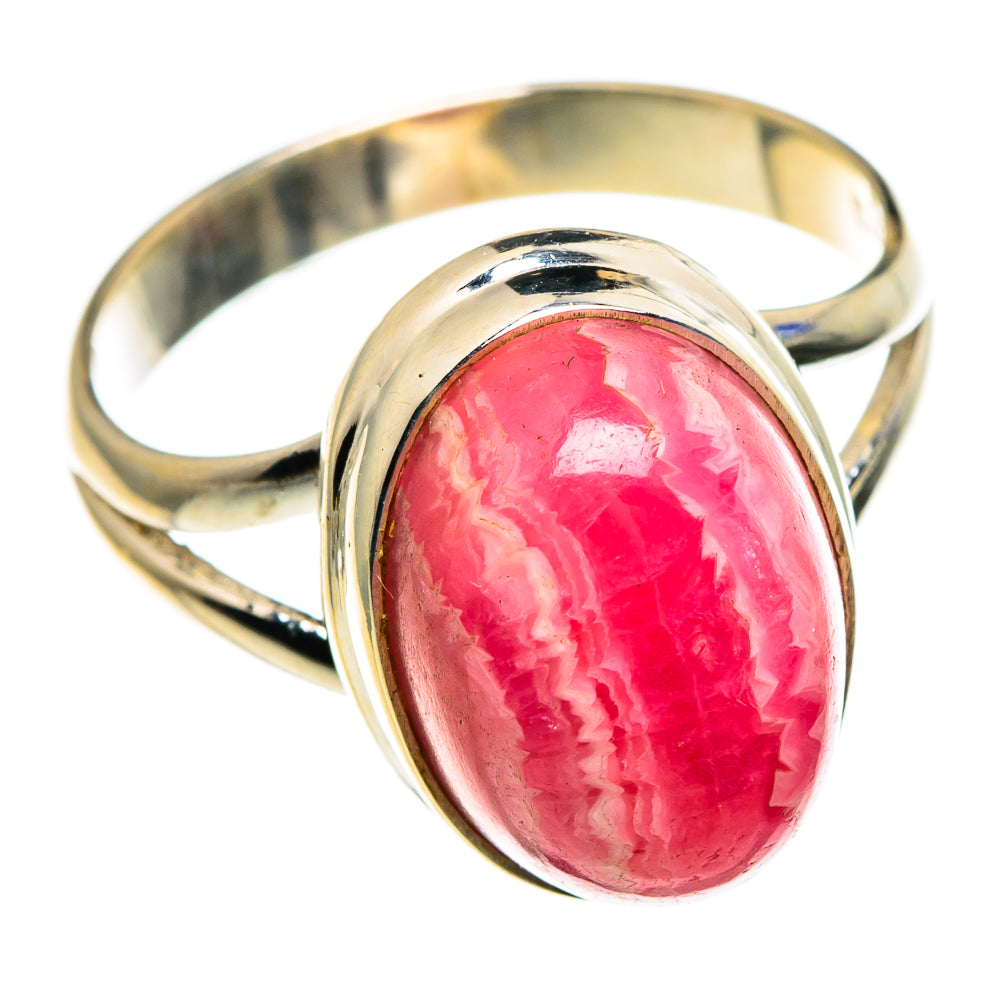 Rhodochrosite Rings handcrafted by Anasilvercos - RING85254