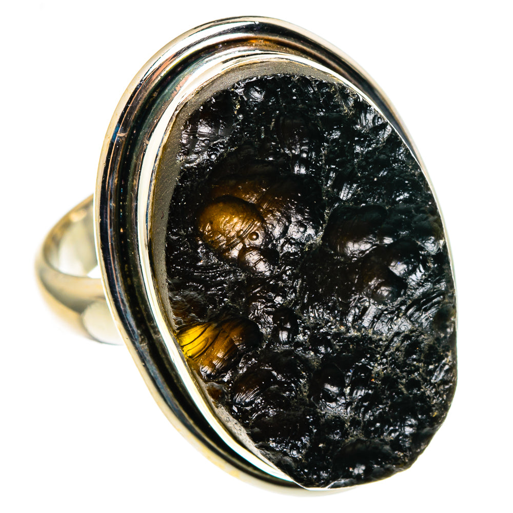 Tektite Rings handcrafted by Anasilvercos - RING85262