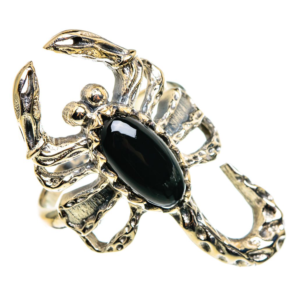 Black Onyx Rings handcrafted by Anasilvercos - RING85263