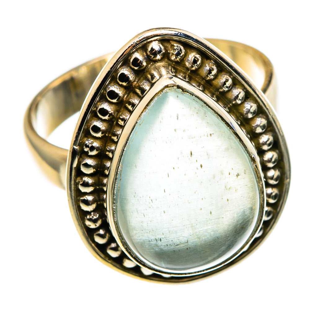 Aquamarine Rings handcrafted by Anasilvercos - RING85276