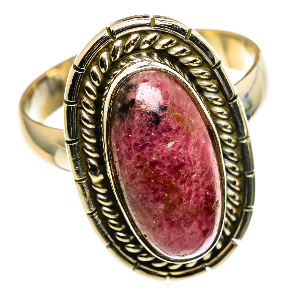 Rhodonite Rings handcrafted by Anasilvercos - RING85295
