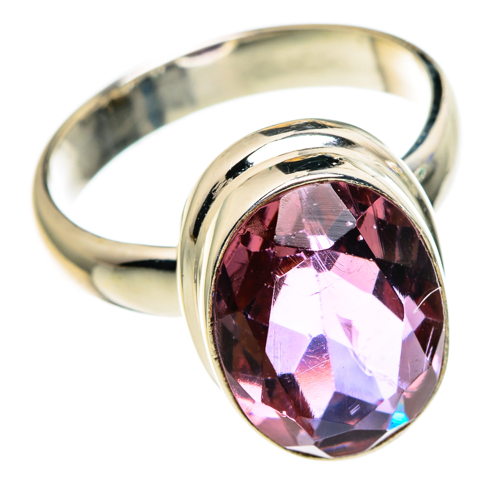 Color Change Alexandrite (lab.) Rings handcrafted by Anasilvercos - RING85303