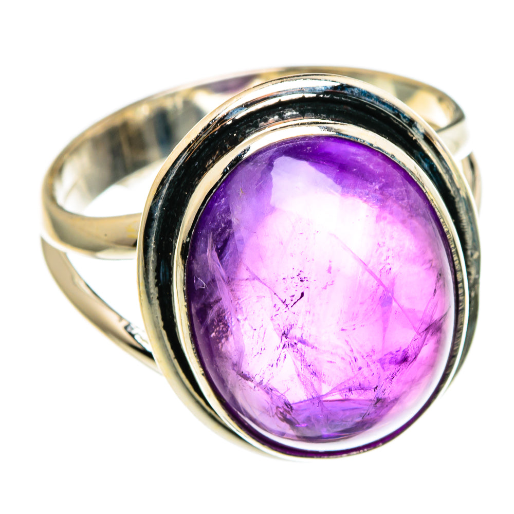 Amethyst Rings handcrafted by Anasilvercos - RING85306