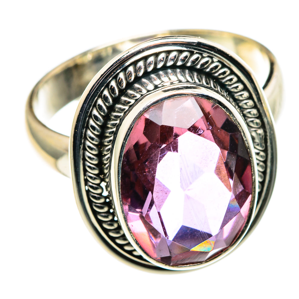Color Change Alexandrite (lab.) Rings handcrafted by Anasilvercos - RING85307
