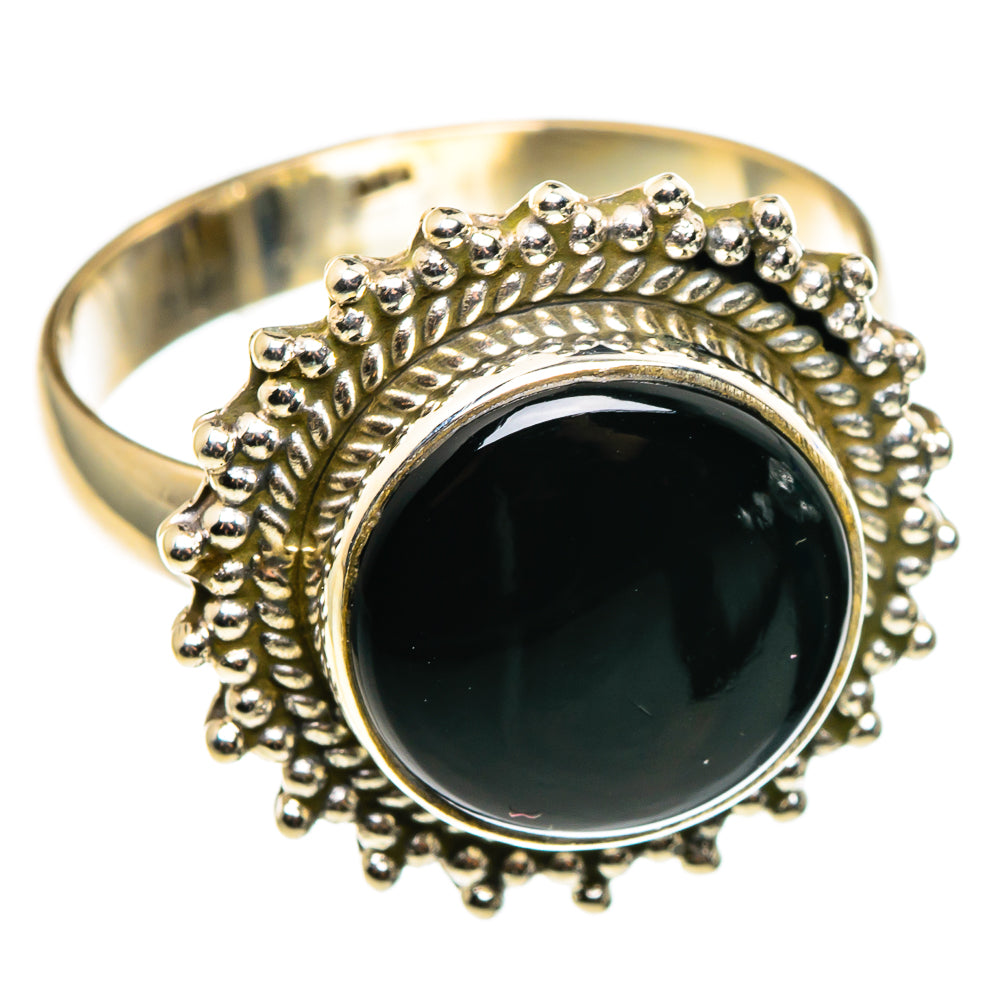 Black Onyx Rings handcrafted by Anasilvercos - RING85310