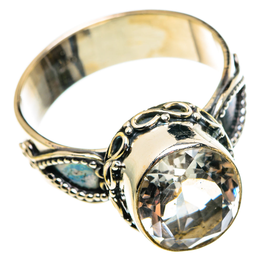 White Quartz Rings handcrafted by Anasilvercos - RING85313