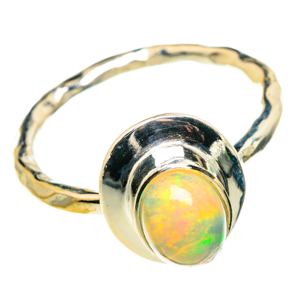 Ethiopian Opal Rings handcrafted by Anasilvercos - RING85318