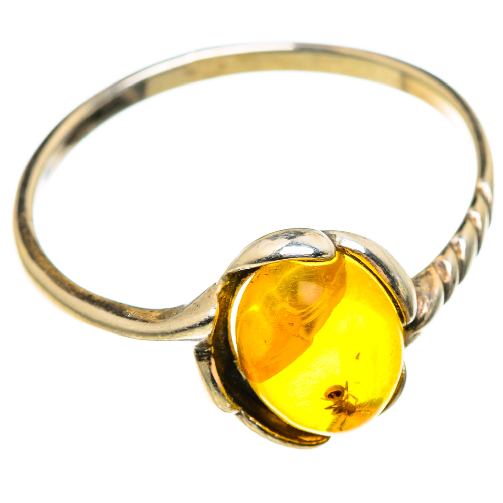 Baltic Amber Rings handcrafted by Anasilvercos - RING85336