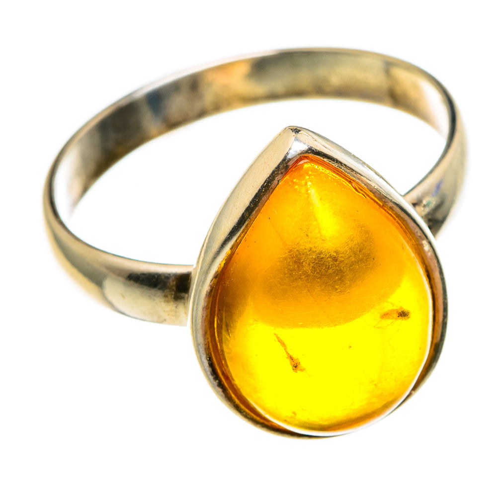 Baltic Amber Rings handcrafted by Anasilvercos - RING85338