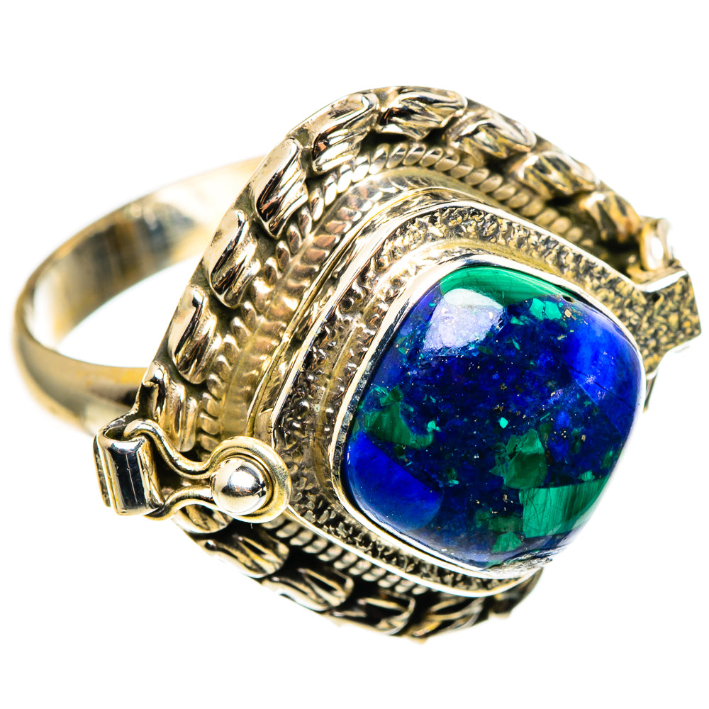 Azurite Rings handcrafted by Anasilvercos - RING85355