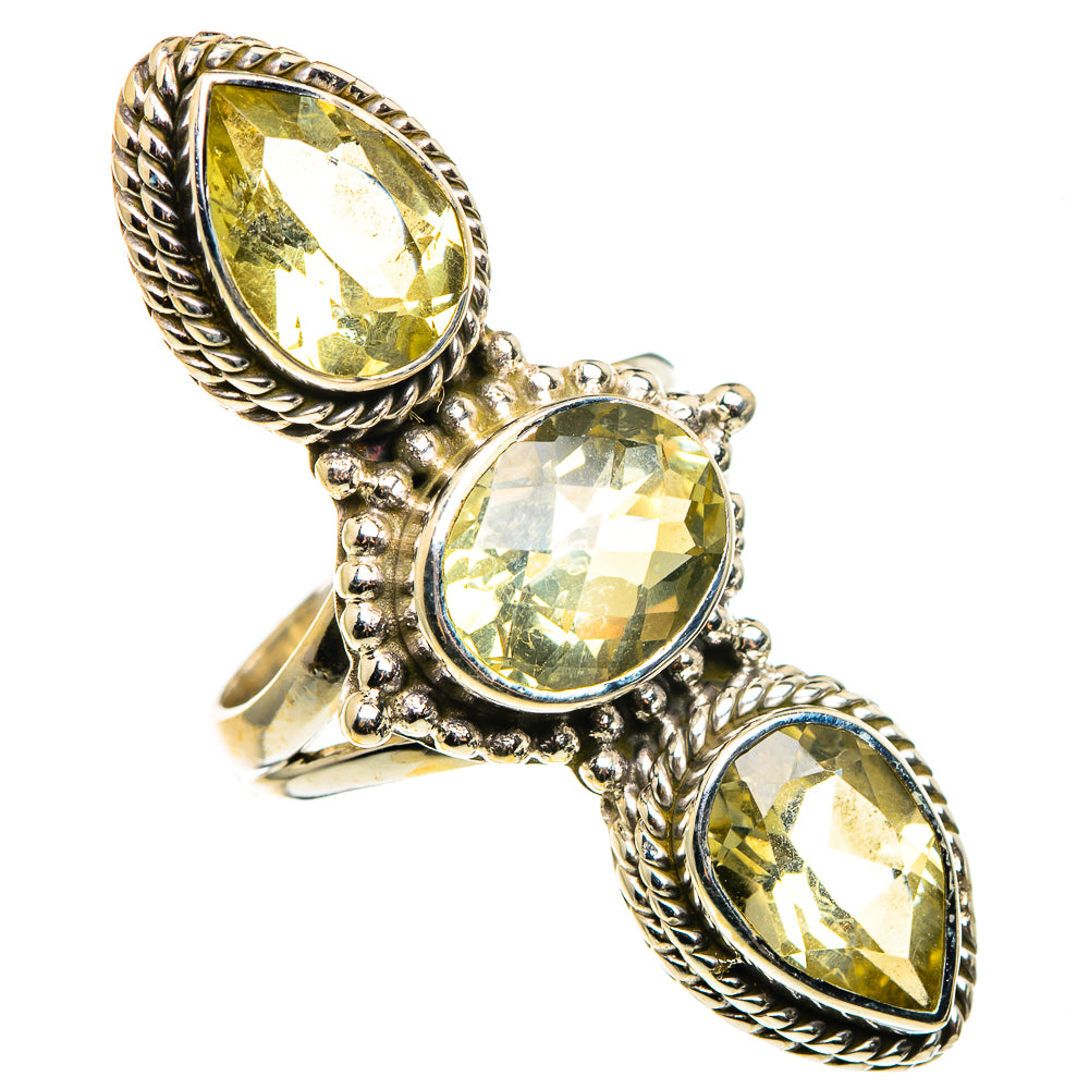Citrine Rings handcrafted by Anasilvercos - RING85358