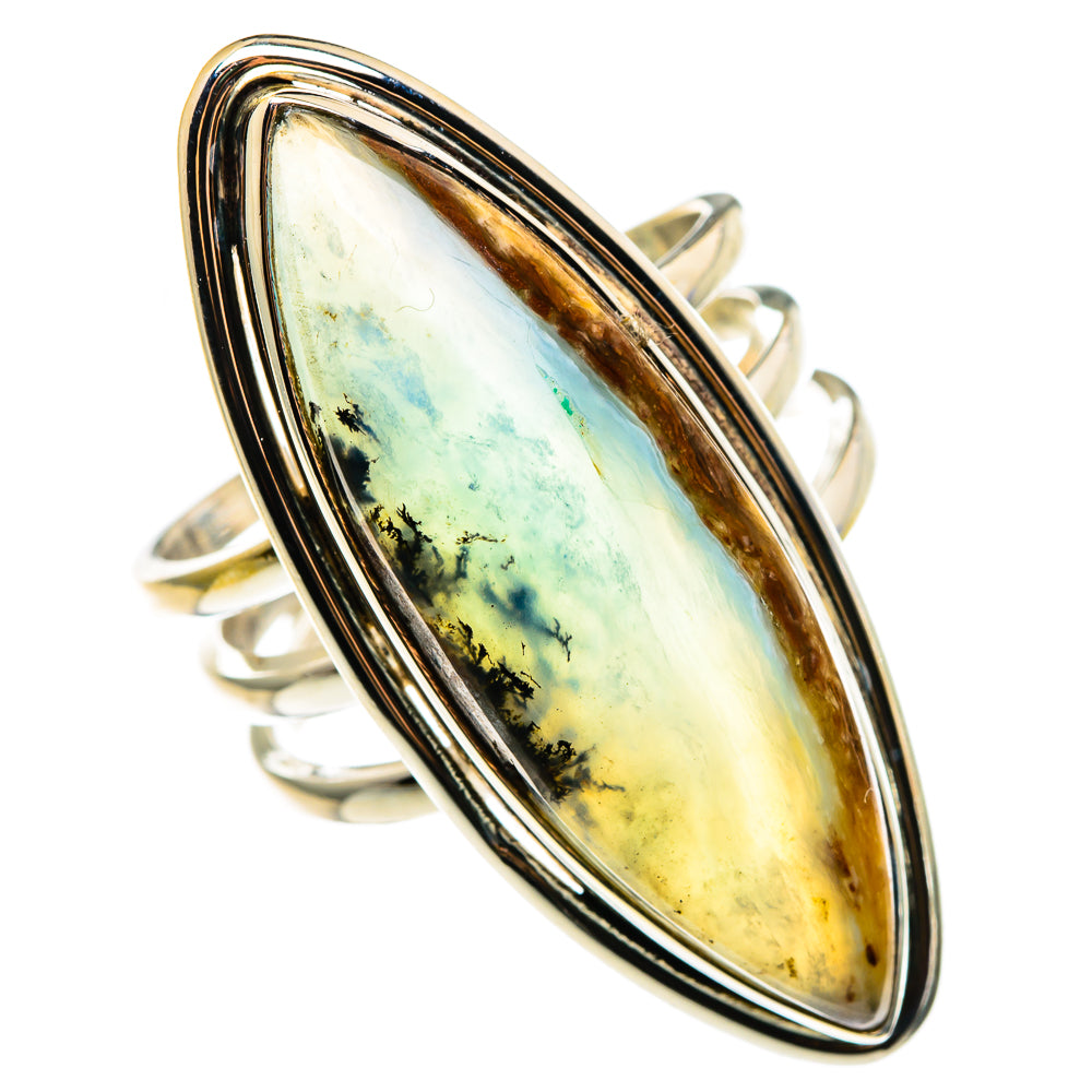 Peruvian Opal Rings handcrafted by Anasilvercos - RING85363