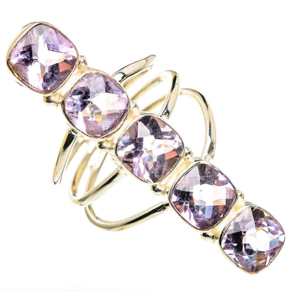 Kunzite Rings handcrafted by Anasilvercos - RING85379