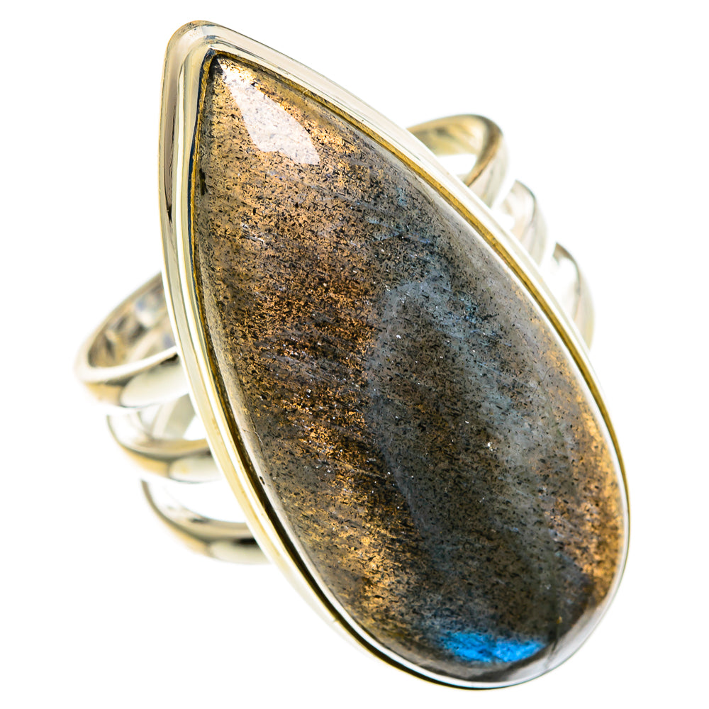 Labradorite Rings handcrafted by Anasilvercos - RING85385