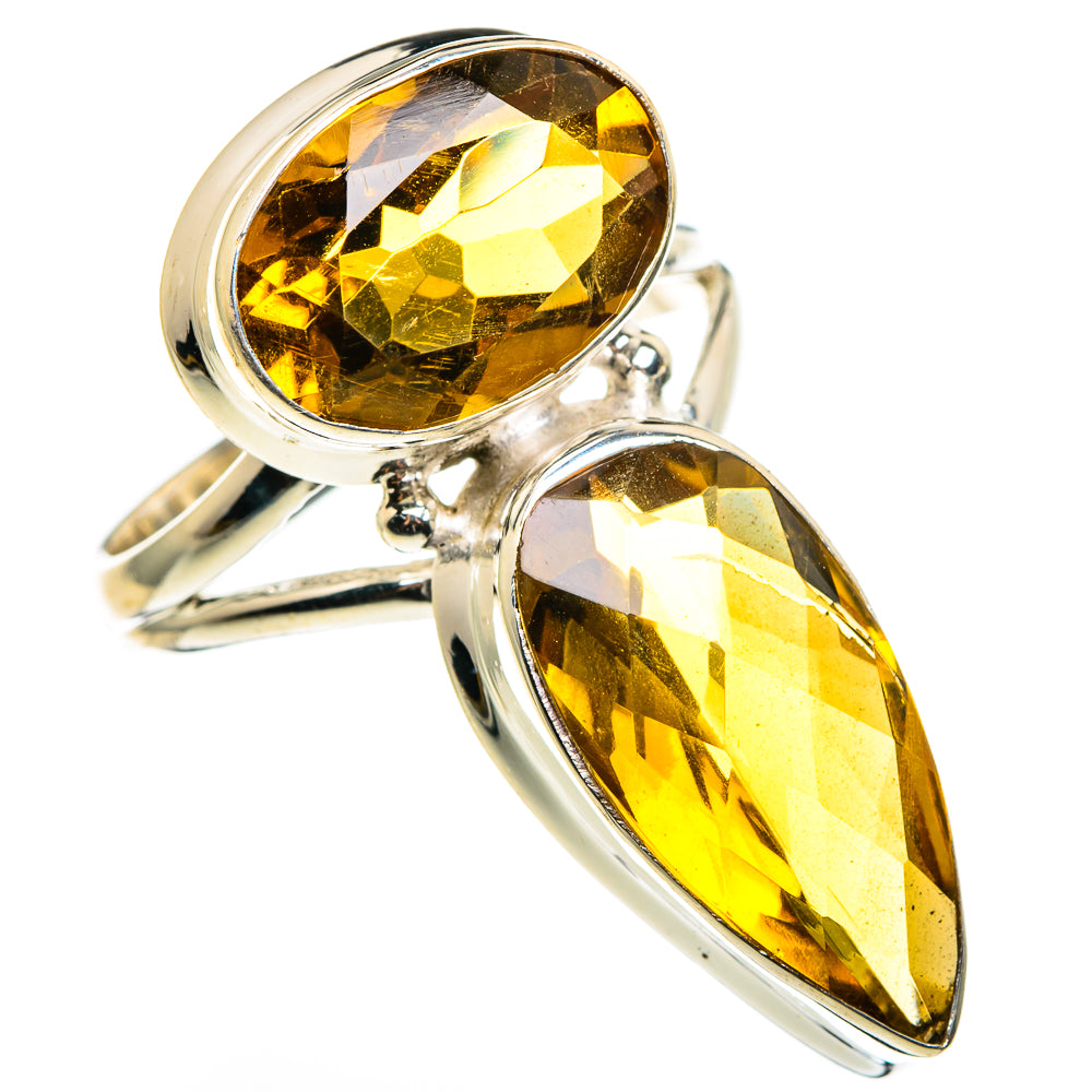 Mandarin Citrine Rings handcrafted by Anasilvercos - RING85394