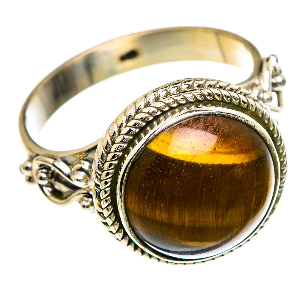 Tiger Eye Rings handcrafted by Anasilvercos - RING85410