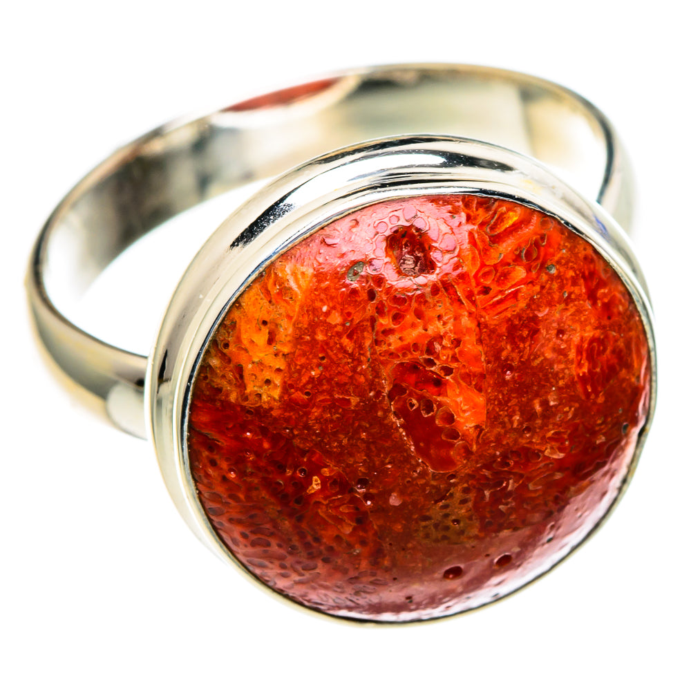 Sponge Coral Rings handcrafted by Anasilvercos - RING85417
