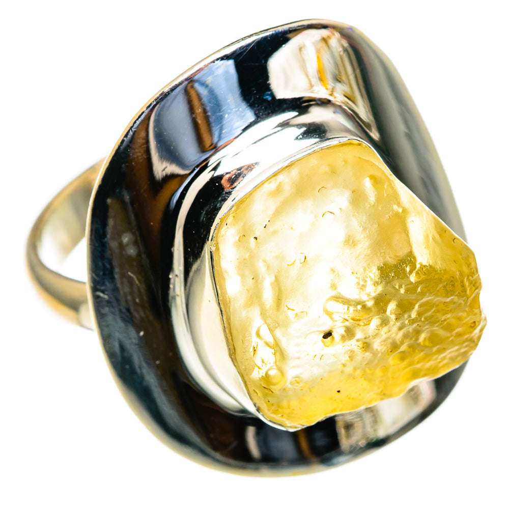 Libyan Glass Rings handcrafted by Anasilvercos - RING85418