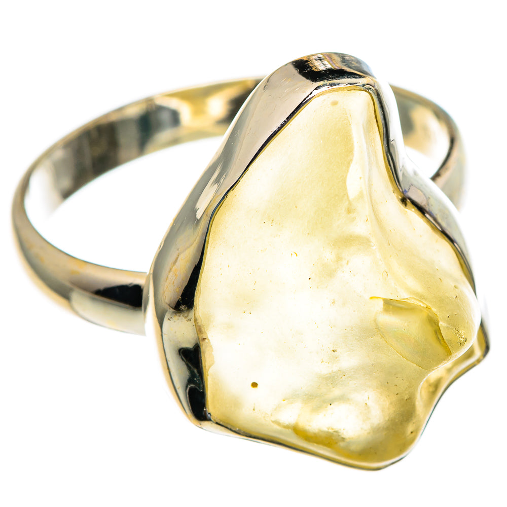 Libyan Glass Rings handcrafted by Anasilvercos - RING85419