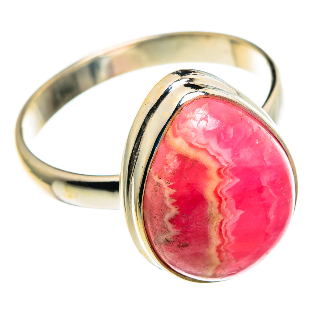 Rhodochrosite Rings handcrafted by Anasilvercos - RING85420