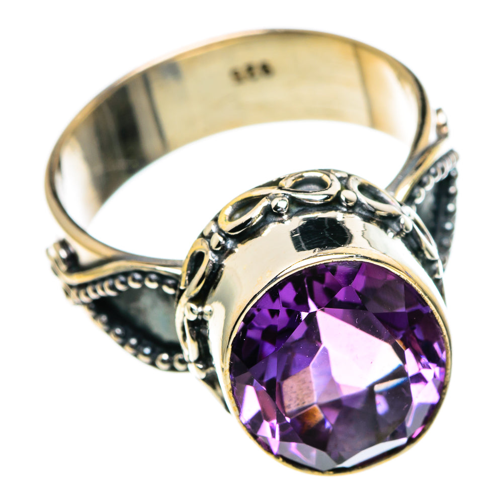Amethyst Rings handcrafted by Anasilvercos - RING85426