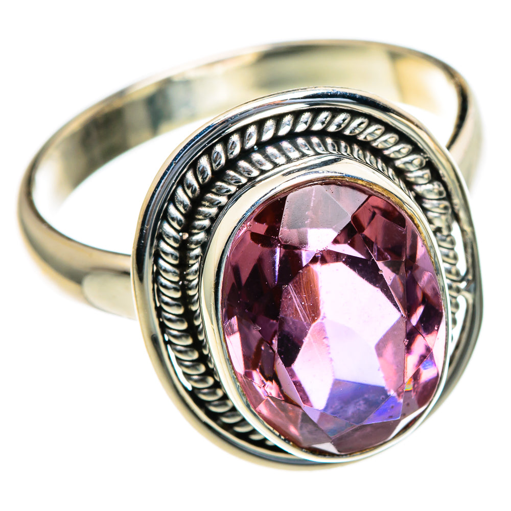 Color Change Alexandrite (lab.) Rings handcrafted by Anasilvercos - RING85427